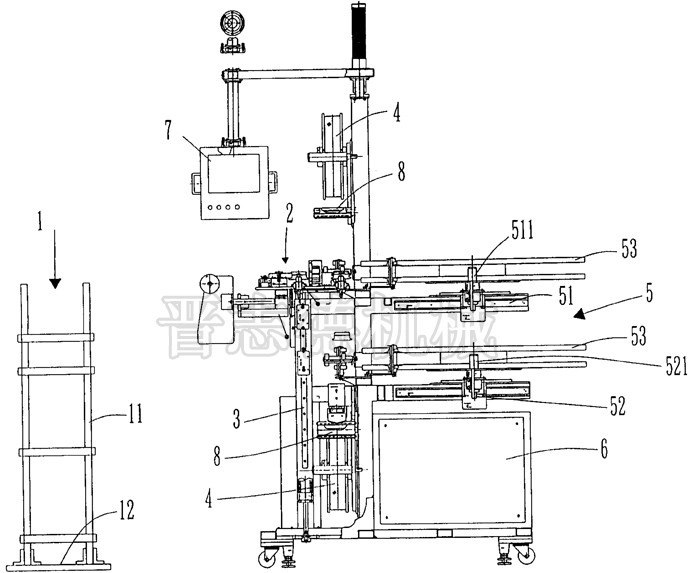 臥式全自動收料機結(jié)構(gòu),全自動收料機